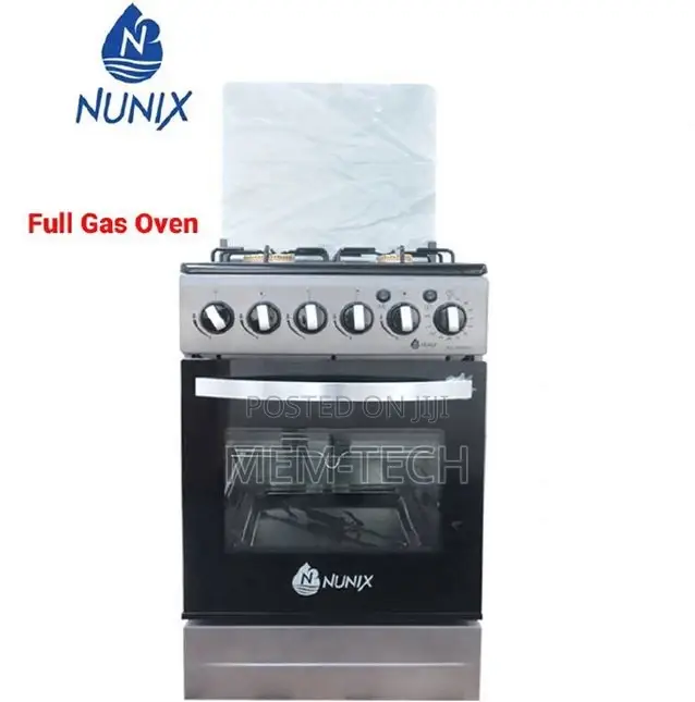 Nunix 50 * 55cm Cooker, 4 Gas Burners