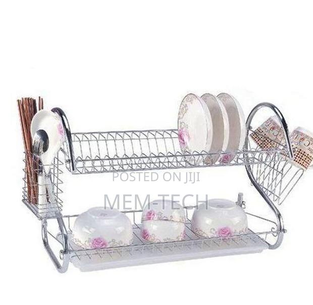 Nunix 2 Layer Stainless Steel Dishrack