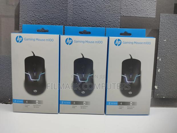 HP M100 USB Gaming Mouse Black