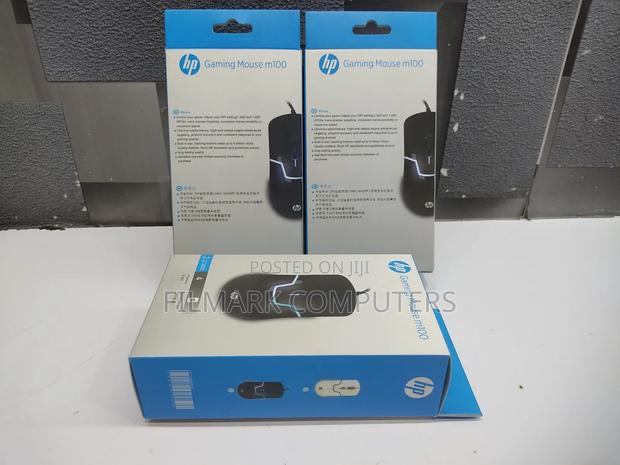 HP M100 USB Gaming Mouse Black - thumbnail 6