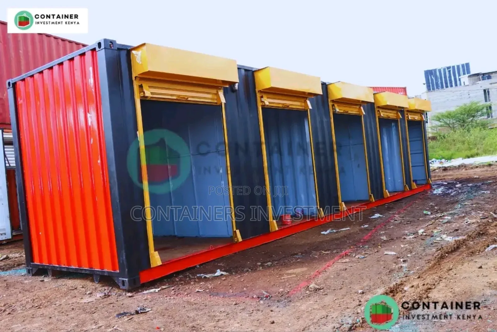 Standard Container Stalls for Sale- In Different Colors.