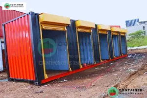 Standard Container Stalls for Sale- In Different Colors.