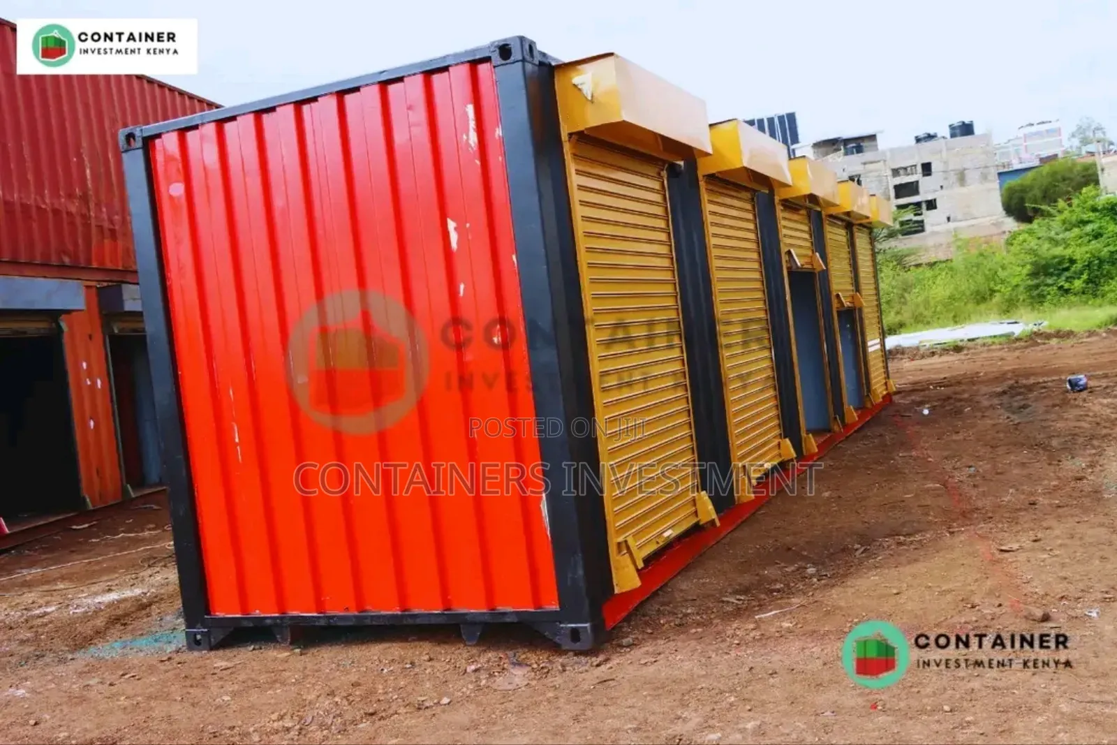 Standard Container Stalls for Sale- In Different Colors.