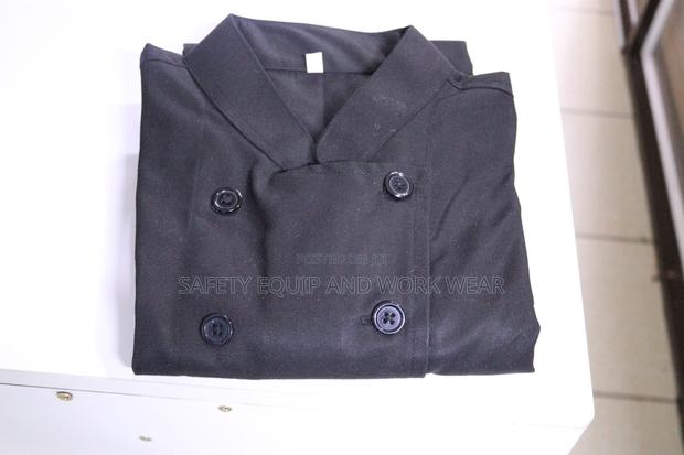 Chef Jacket(Black Buttoned)