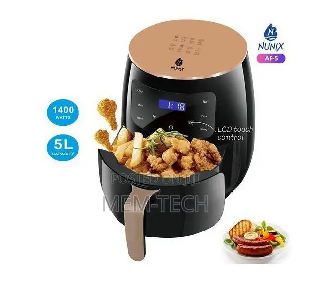 Nunix 5 Liters Air Fryer, Electric, Oil Free