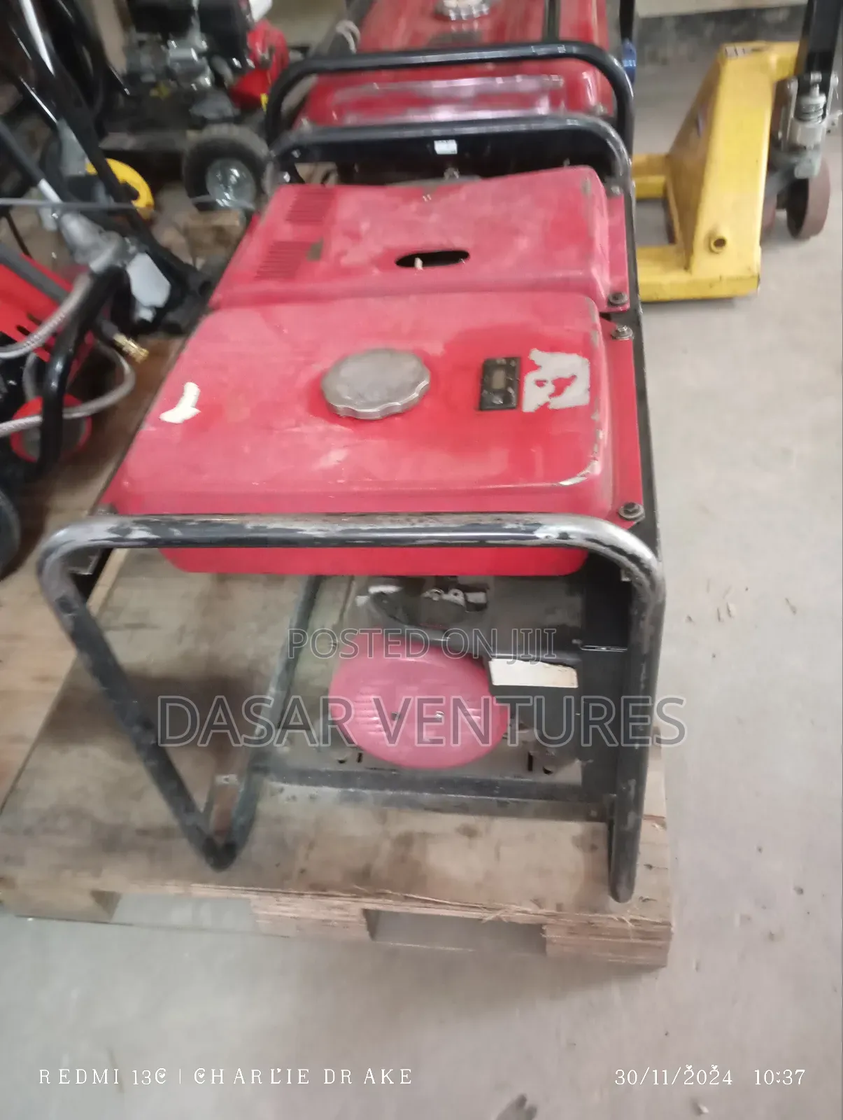 Generator Hire 5kva Diesel 6,000/-