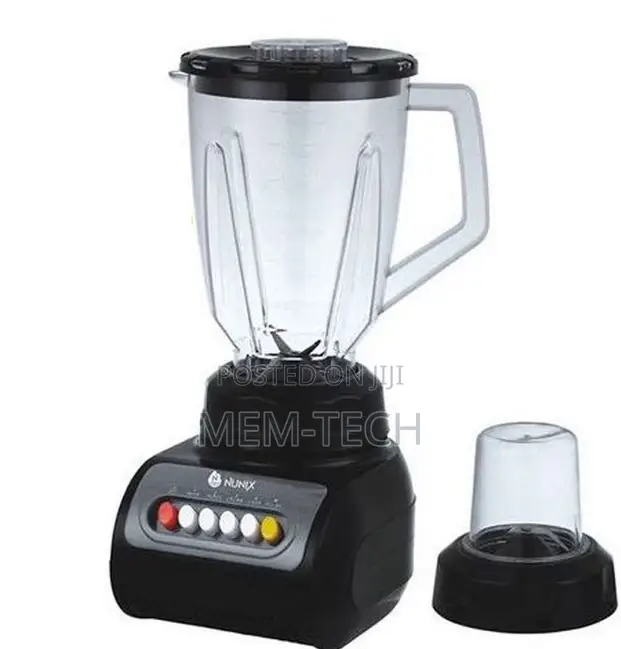 Nunix AK-105 - 2 in 1 Blender With Grinding Machine