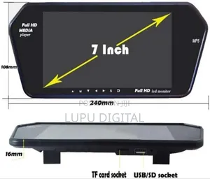 7 Inch Monitor With BT/Radio/USB