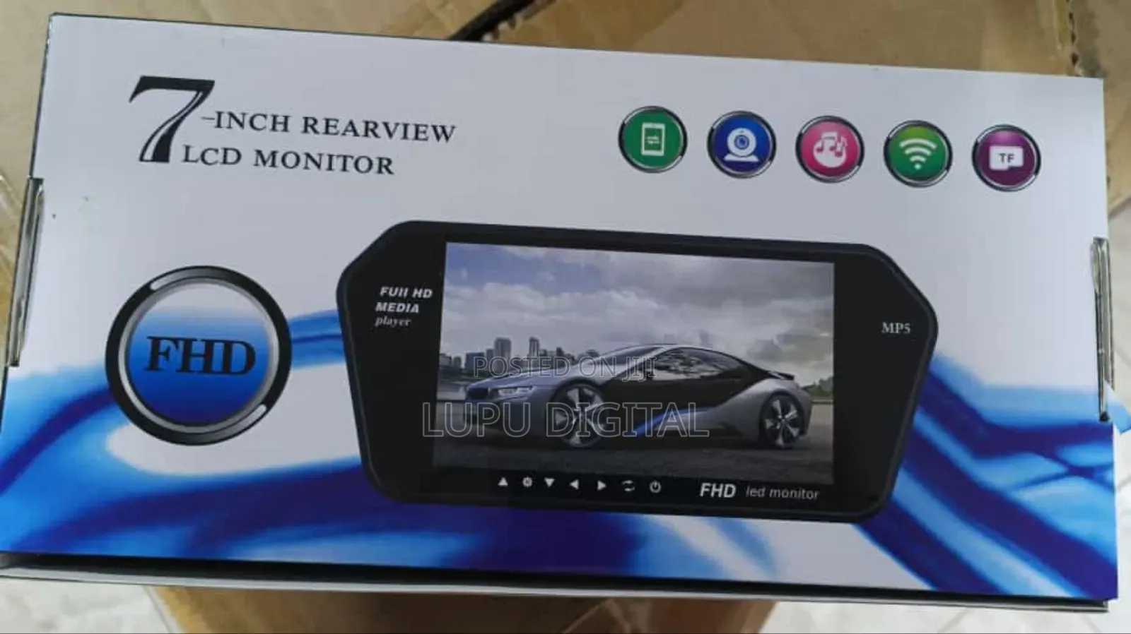 7 Inch Monitor With BT/Radio/USB