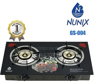 Nunix GS-004 – Tampered Glass Gas Table Cooker