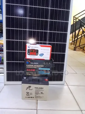 300 W Solar System With 100ah Solar Battery