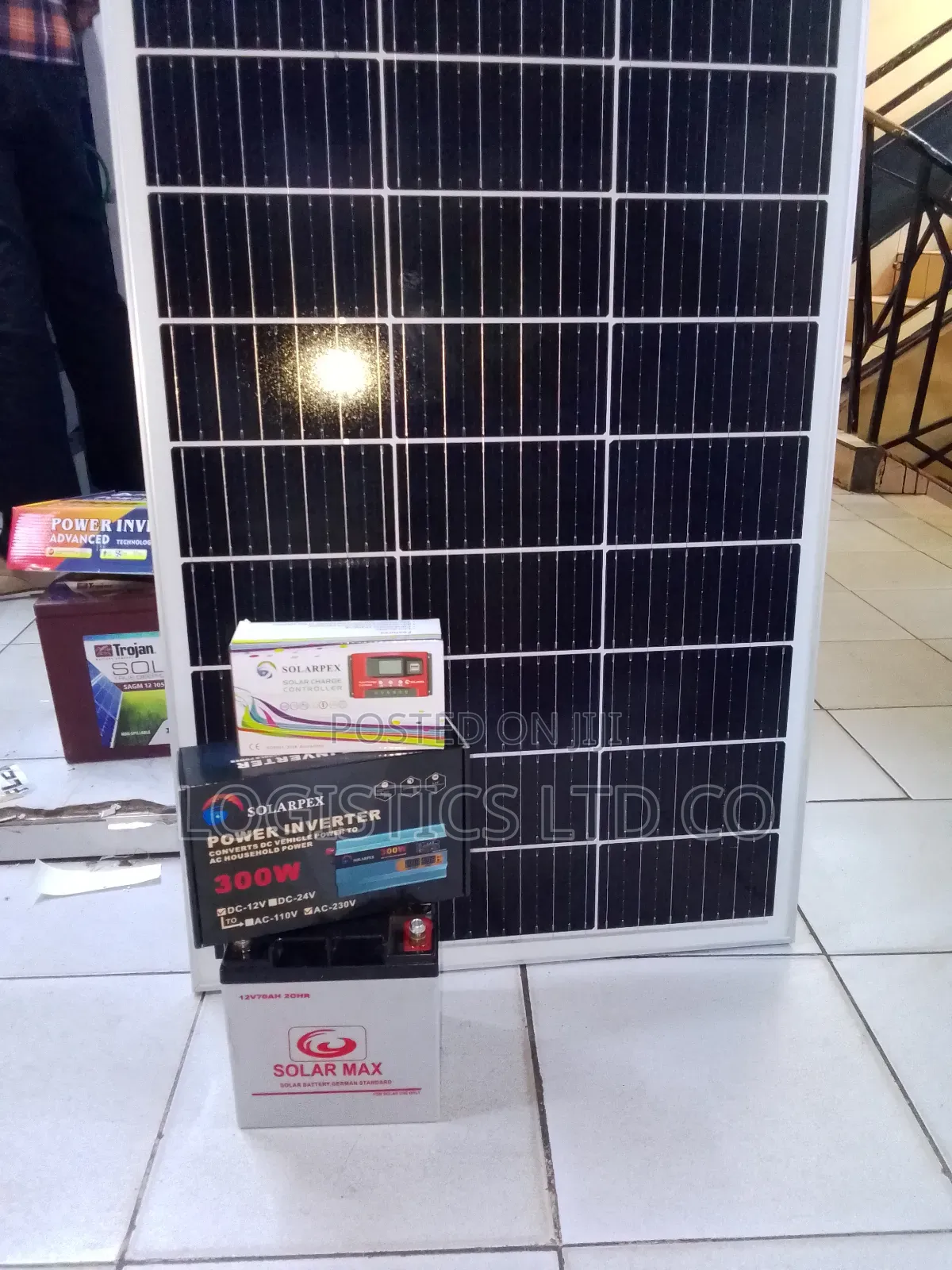 100ah Solar Max Solar System Kit