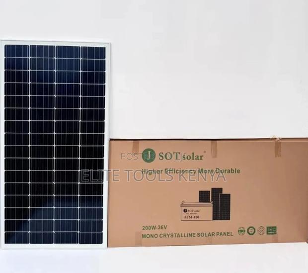 J-Sot 200watts All Weather Solar Panel - main view