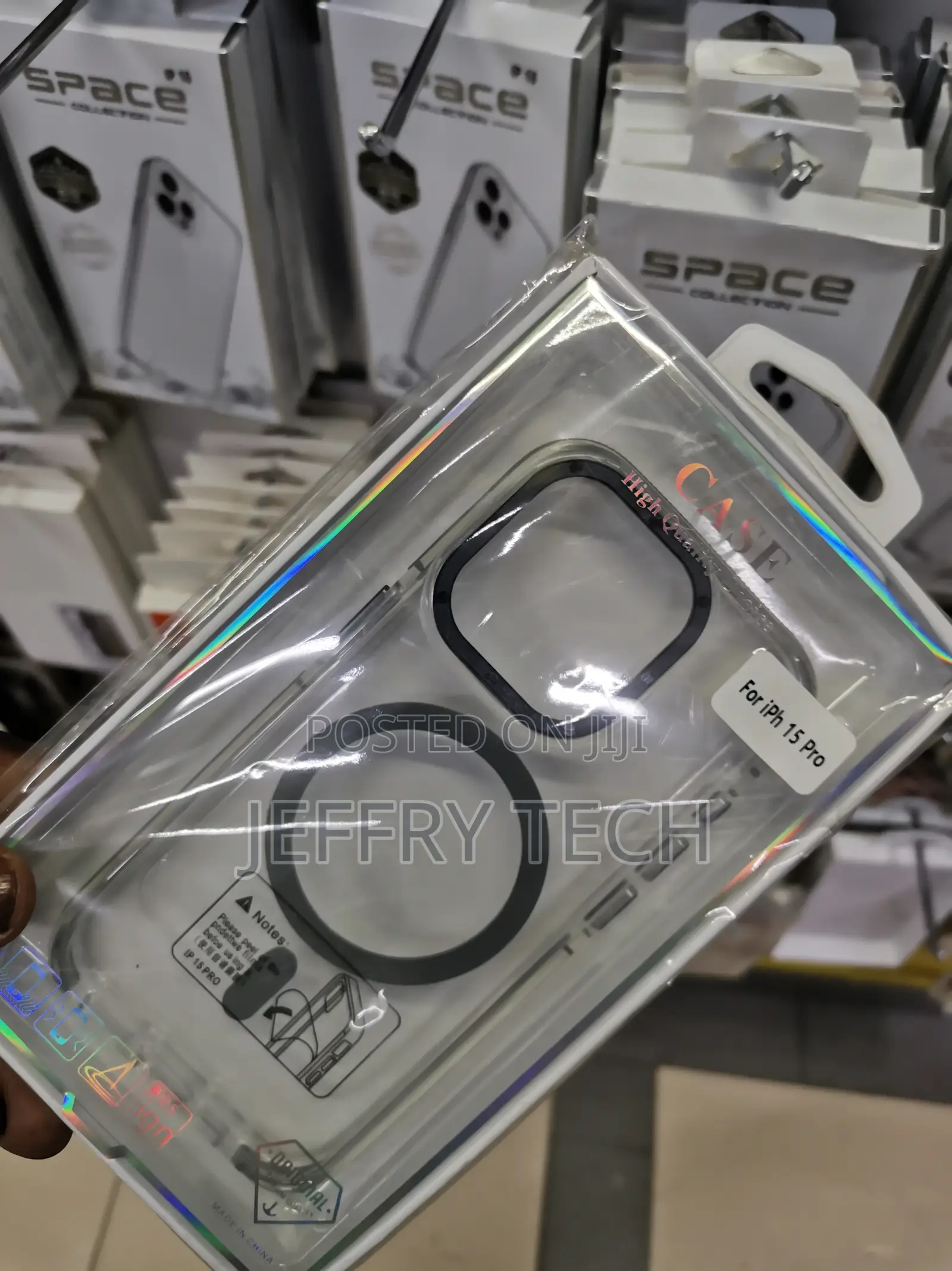 iPhone 15 Pro Max Cover Magsafe Case With Armor Metal Camera