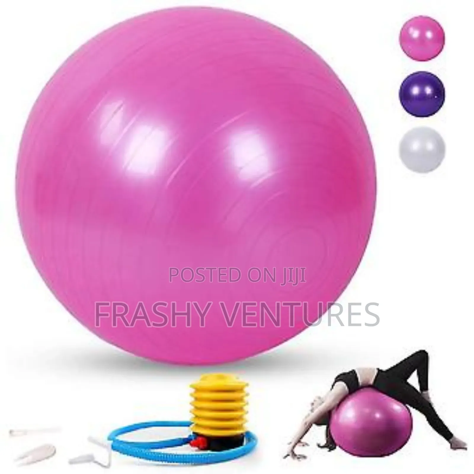 Anti Burst Gym Ball With Free Pump