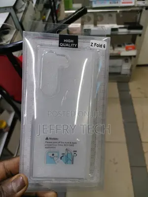 Samsung Galaxy Z Fold 6 Slim Clear Case Drop-Protective