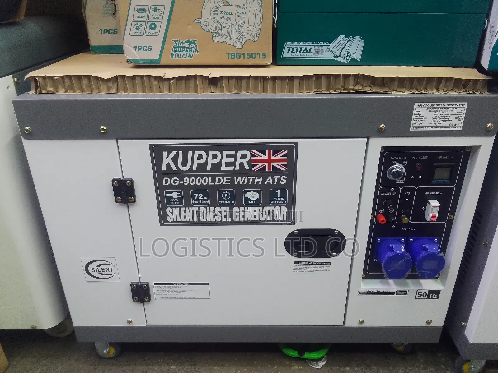 Kupper 10kva Diesel Silent Generator Single Phase Free ATS