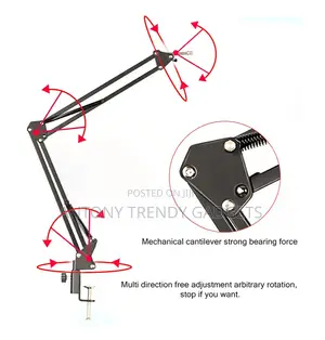 Condenser Microphone Bundle for Studio Recording Broadcast