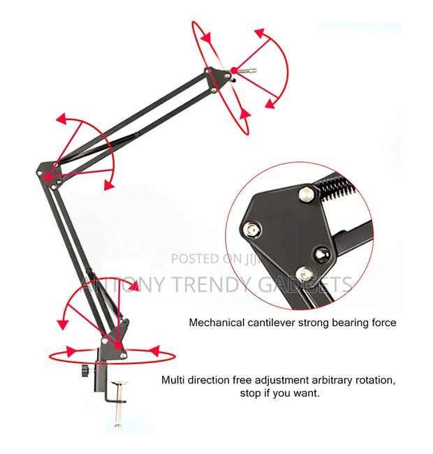 Condenser Microphone Bundle for Studio Recording Broadcast - thumbnail 5