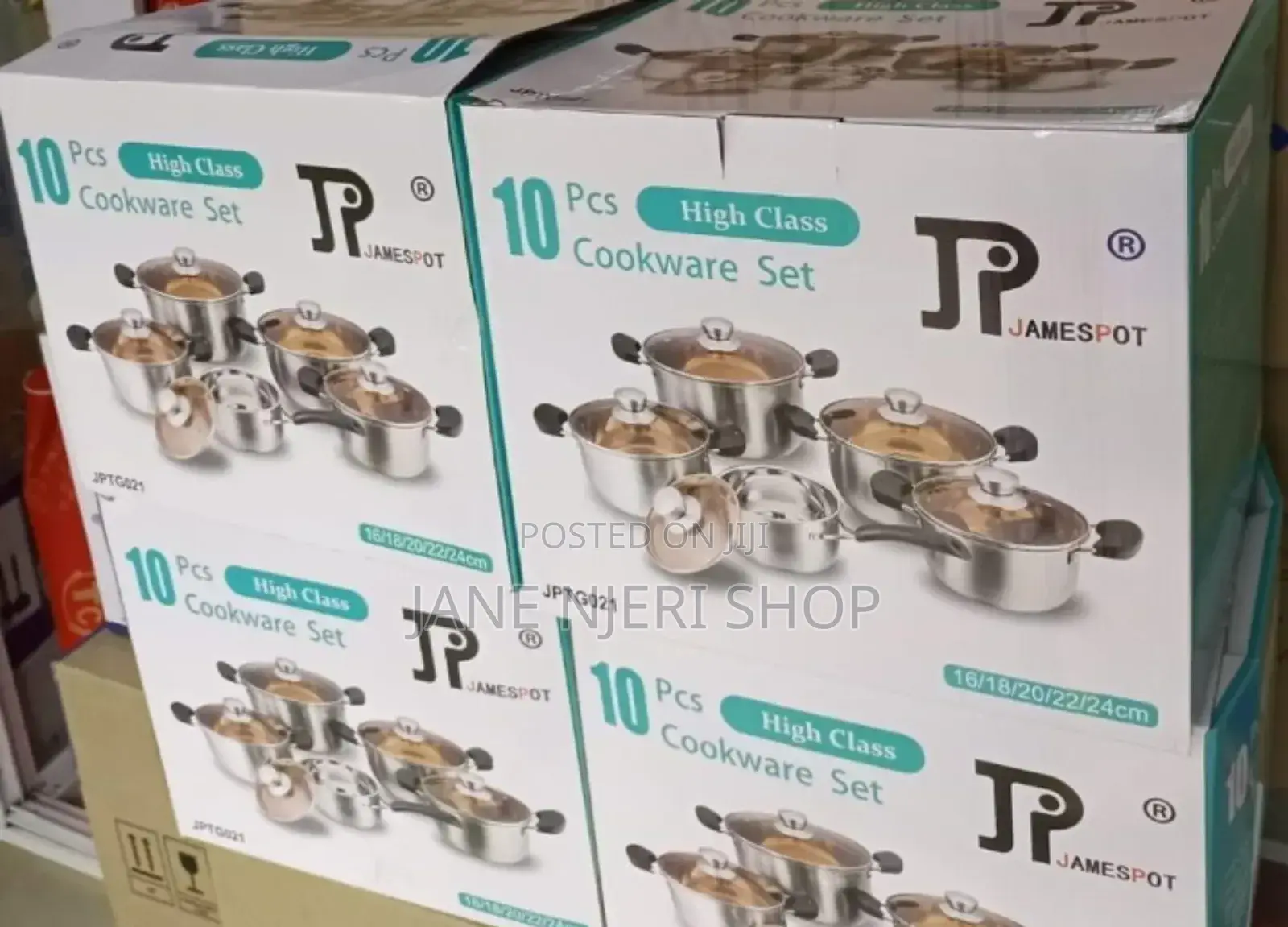 10pcs Brand New James Pot Cookwares