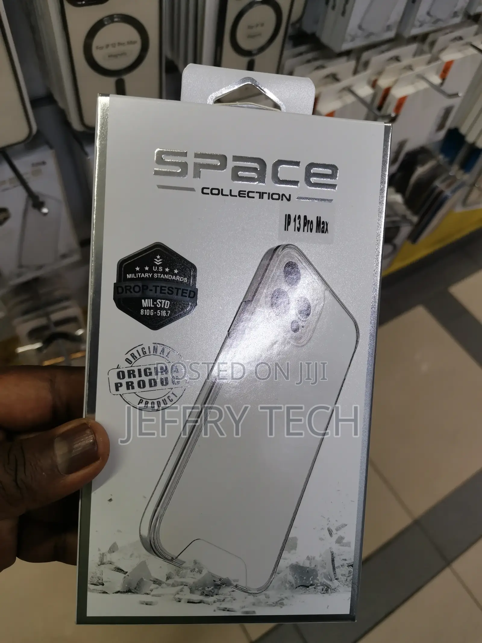 iPhone 13 Pro Max Clear Military Grade Drop Protection Case