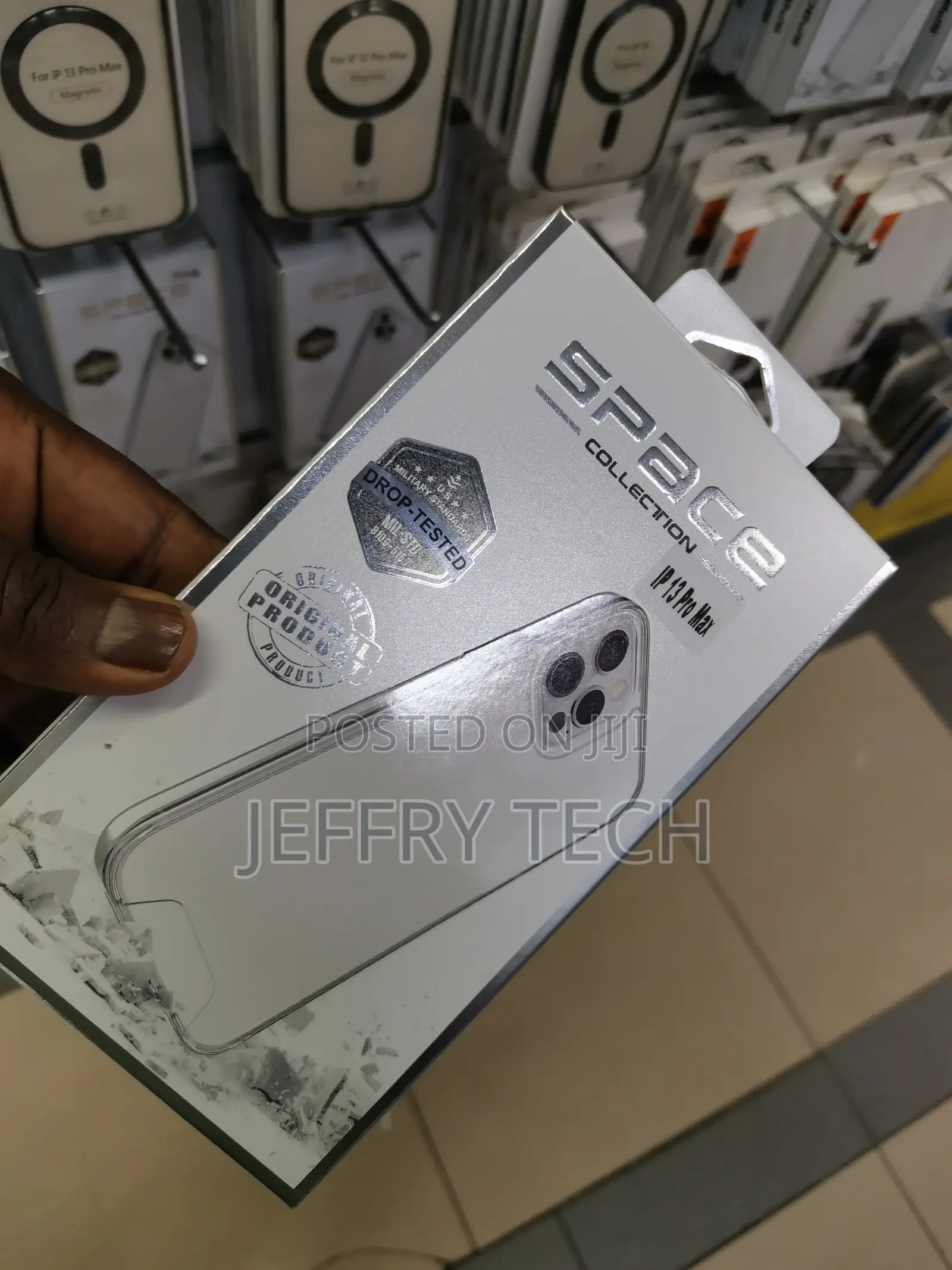 iPhone 13 Pro Max Clear Military Grade Drop Protection Case