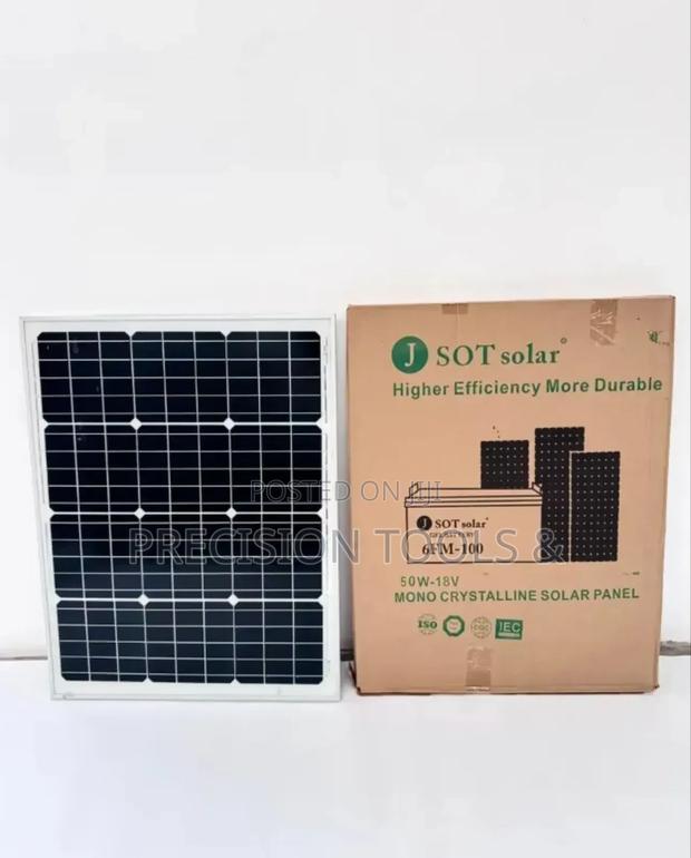 J Sot Solar Panel 50watts 18volts