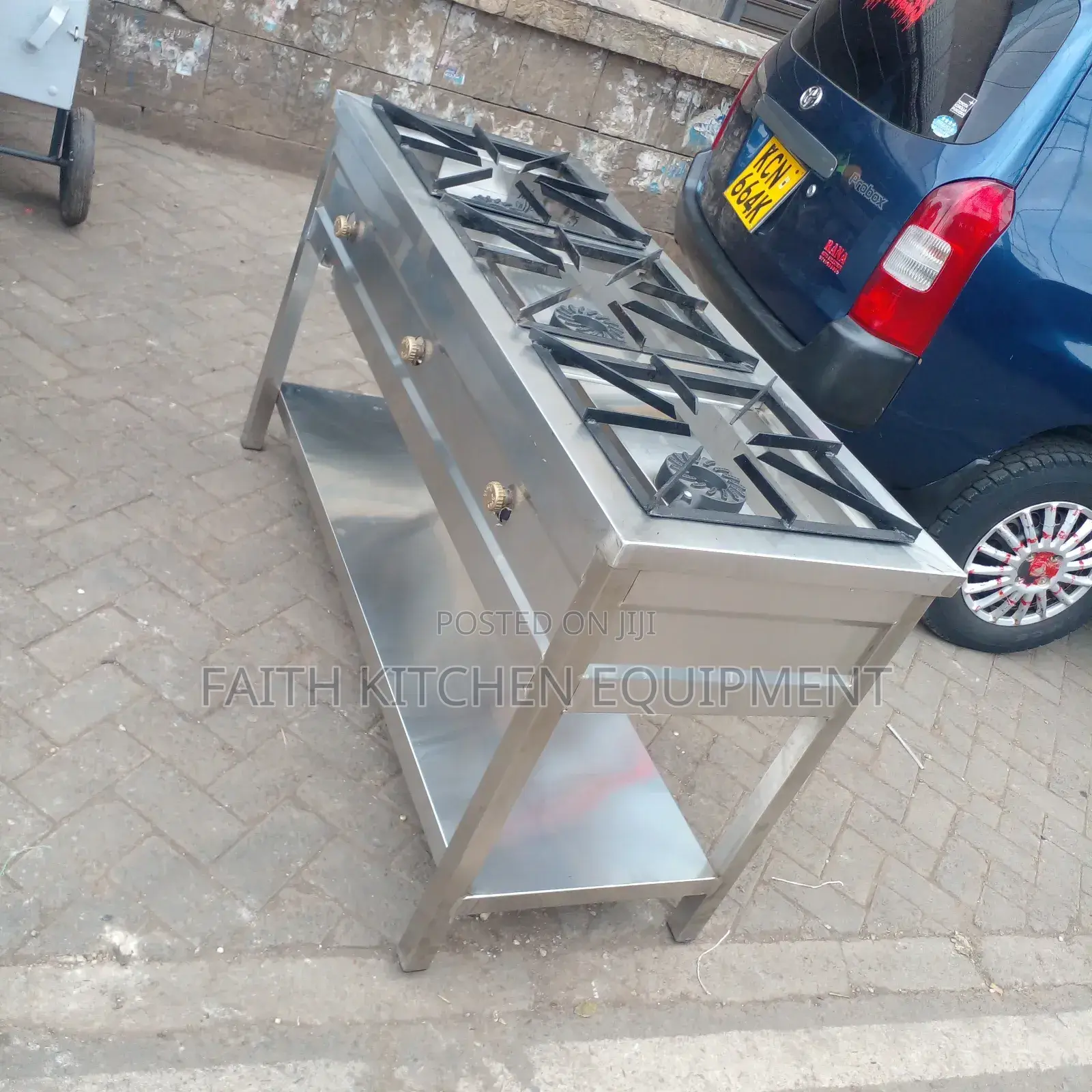 Stainless Steel Cooker 3 Burner