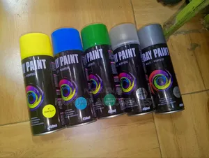 Spray Paint Different Colours