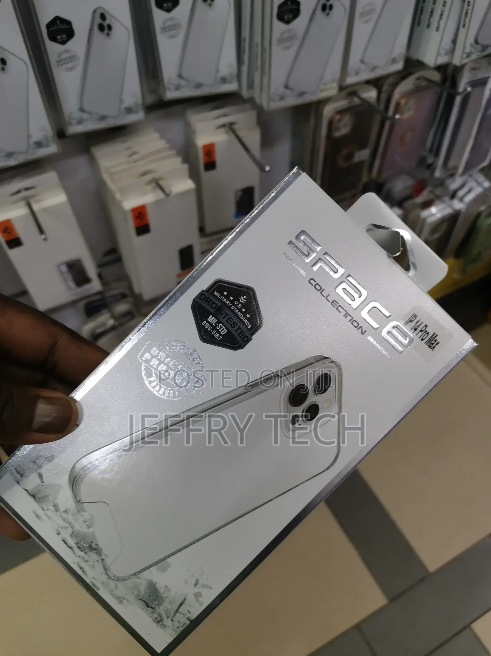 Transparent Anti-Fall Clear Case for for iPhone 14 Pro Max