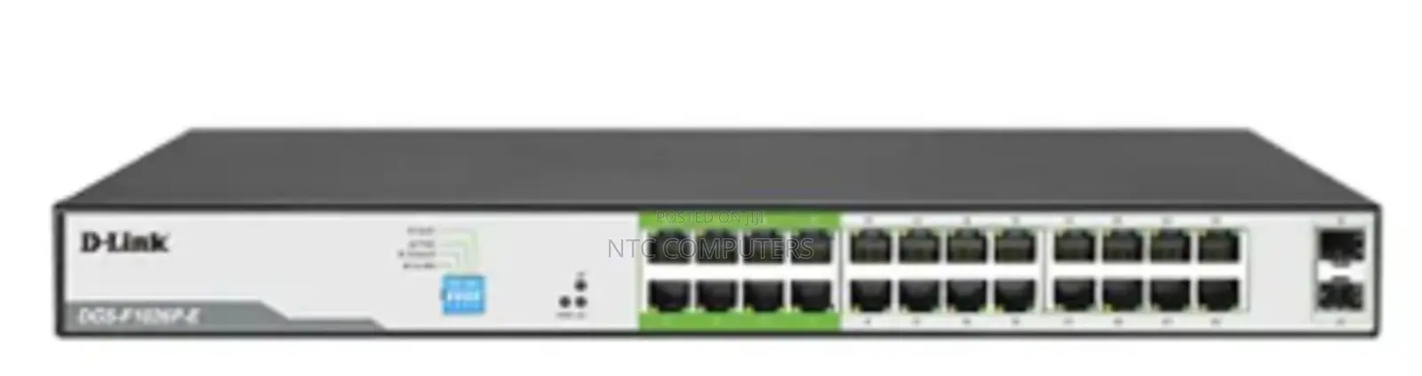 D-Link Upto 250 Meter Support 24-Port 1000mbps Poe Switch Wi