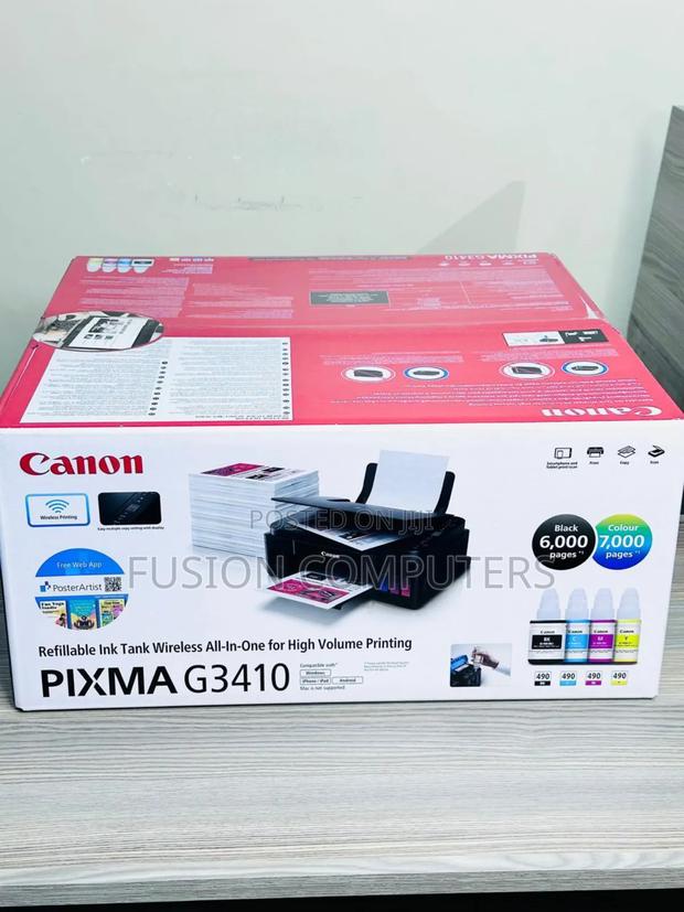 Canon Pixma G3410 A4 Colour Multifunction Printer