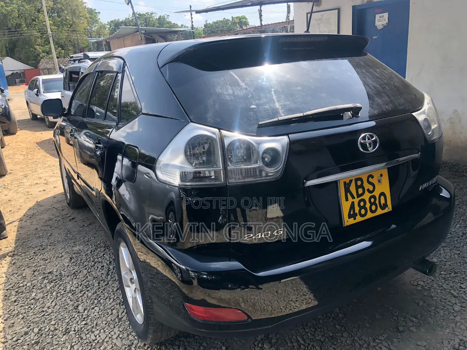 Toyota Harrier 2008 Black