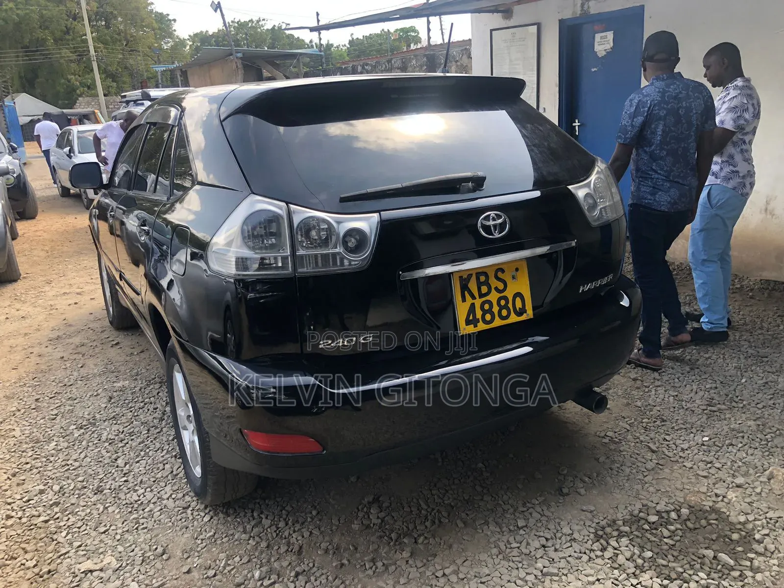 Toyota Harrier 2008 Black