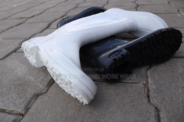 Gumboots Light(White And Black)