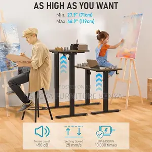Office Tables: Modern Adjustable Height Sit Stand Up Desk