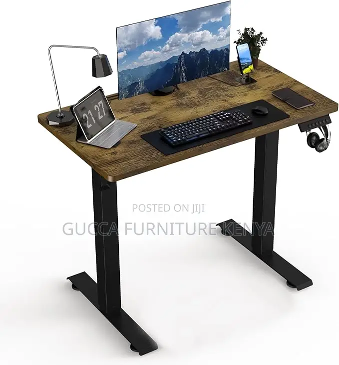 Office Tables: Modern Adjustable Height Sit Stand Up Desk