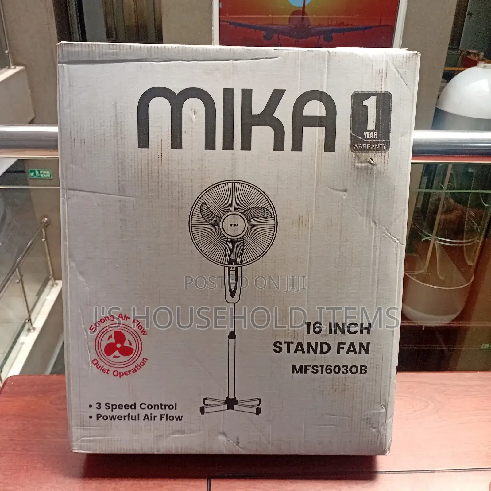 Mika MFS16030B Fan