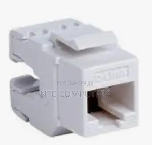 NKJ-C6whi1b21 Cat6 Utp Keystone Jack,Whi