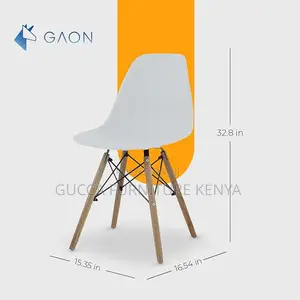 Home Chairs: Modern Eames Plastic Dining Room Chair