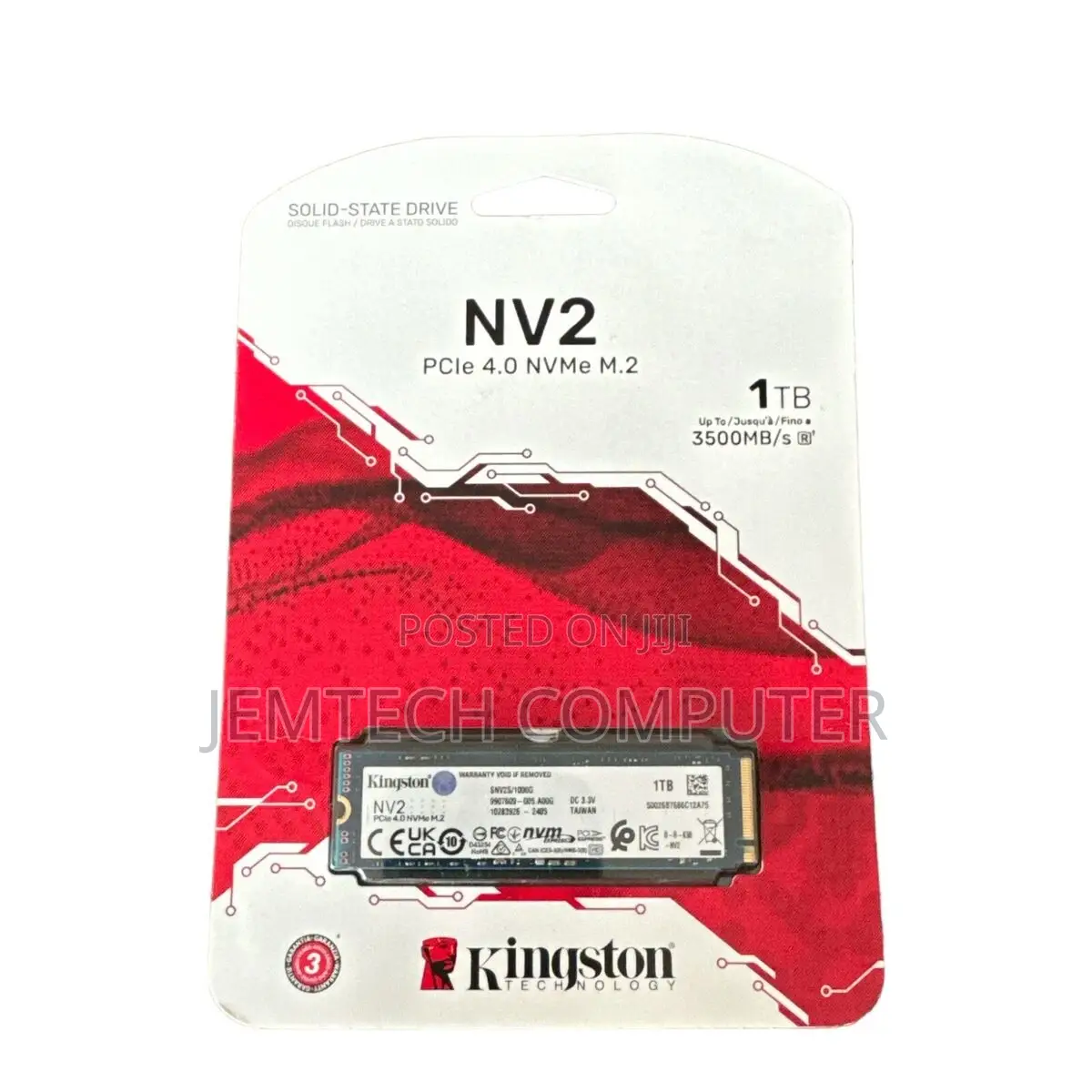 Kingston Nv2 Pcie 4.0 Nvme SSD 1tb \\Nvme 1tb Kingston