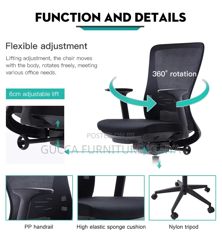 Office Chairs: Modern Ergonomic Mesh Office Chair