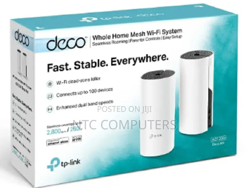 Tp-Link Deco M4 Ac1200 Whole Home Mesh Wi-Fi