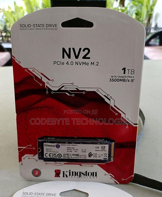 Kingston Nv2 1tb M.2 2280 Internal SSD Nvme | Pcie 4.0 Gen 4 - main view