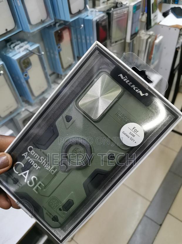 Nillkin Camshield Armor Hard Cover With Ring Holder for S21+ - thumbnail 3