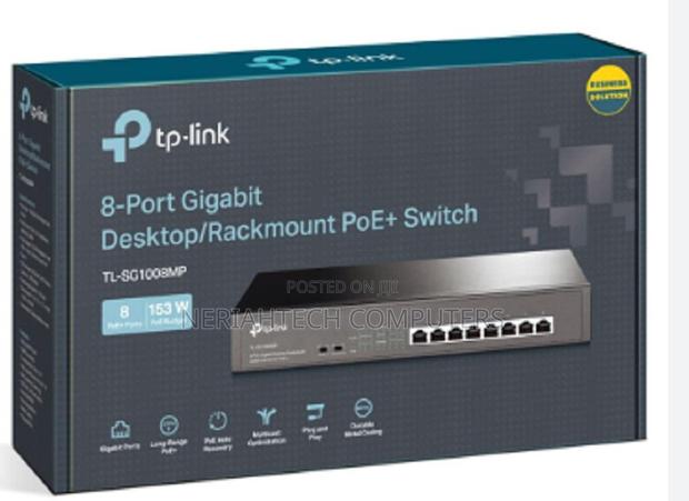 8-Port Gigabit Desktop/Rackmount Switch With 8-Port Poe+ - main view
