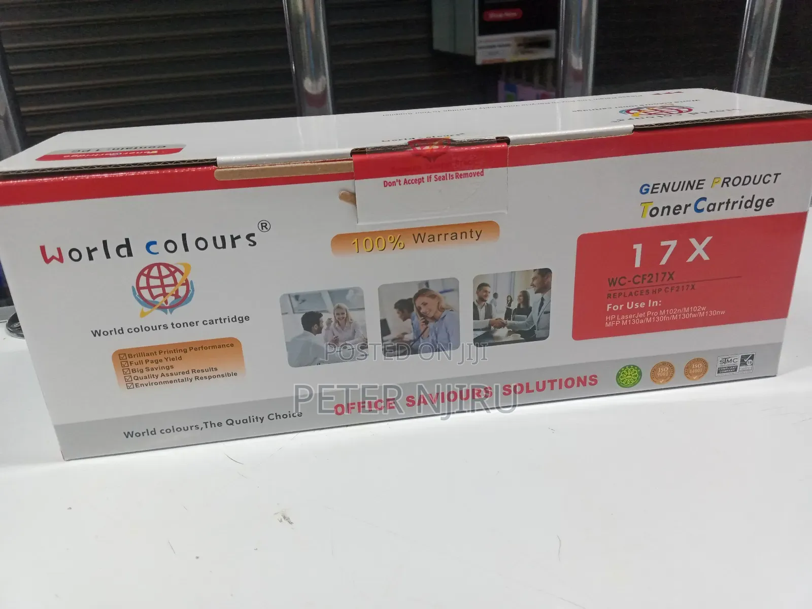 HP TONNER 17 a World Color