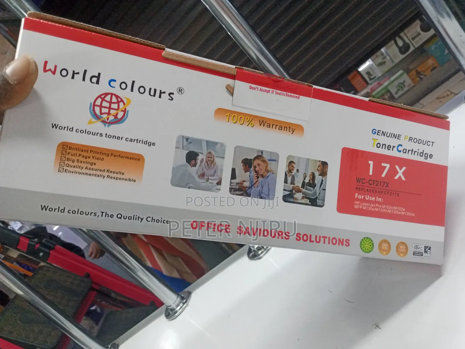 HP TONNER 17 a World Color