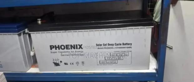 Phoenix Solar Gel Deep Cycle Battery 12v 200ah