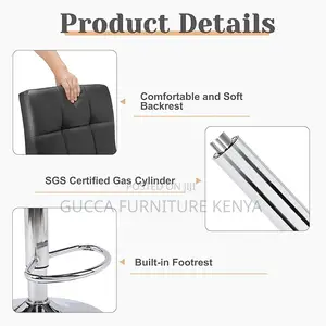 Home Chairs: Hydraulic Kitchen Counter Height Bar Stool